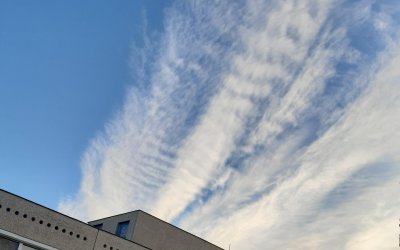 Angyalszárnyak az égen